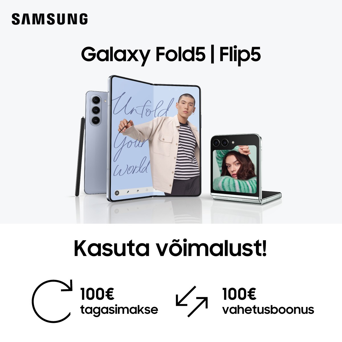 Samsung tagasiost Fold5