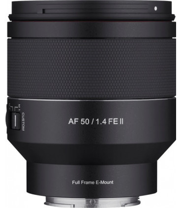 Samyang AF 50mm f/1.4 II objektiiv Sonyle