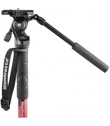 Manfrotto üksjalg Element MII Video MVMELMIIA4LIVE, punane