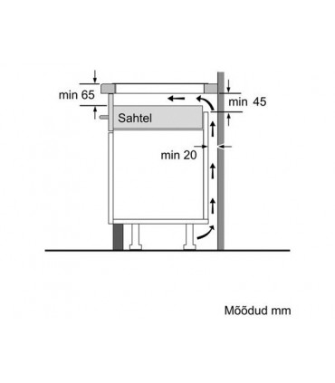 Bosch PXX375FB1E induktsioonpliidiplaat