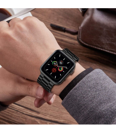 Tech-Protect kellarihm Stainless Apple Watch 42/44mm, must