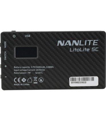 Nanlite videovalgusti LitoLite 5C