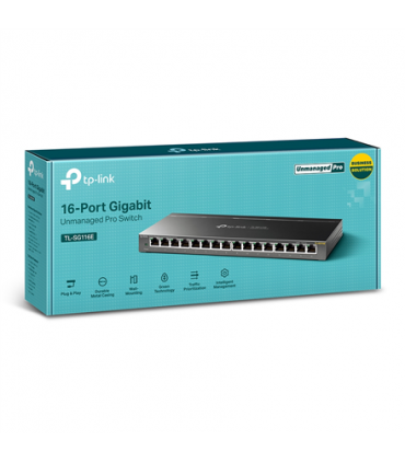 TP-LINK Desktop/pedestal TL-SG116E