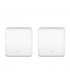 Mercusys AC1300 Whole Home Mesh Wi-Fi System Halo H30G (2-Pack) 802.11ac, 400+867 Mbit/s, Ethernet LAN (RJ-45) ports 2, Mesh Sup