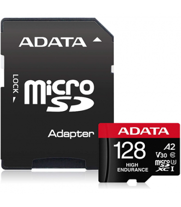 ADATA AUSDX128GUI3V30SHA2-RA1 Memory Card 128 GB, MicroSDXC, Flash memory class 10, Adapter, 80 MB/s, 100 MB/s