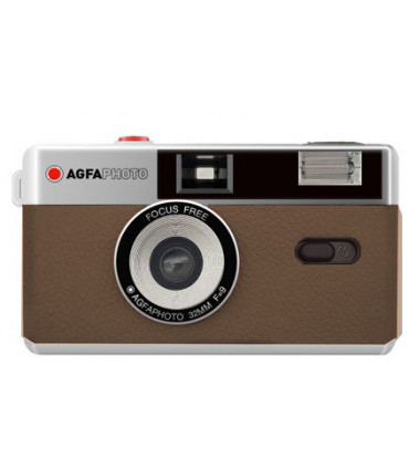 Agfaphoto analoogkaamera 35mm, pruun