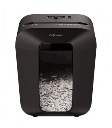 Fellowes Powershred LX50 Black, 17 L, Credit cards shredding, Cross-Cut Shredder, Paper handling standard/output 9 sheets per pa
