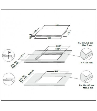 Whirlpool SMP 658 C/BT/IXL induktsioon