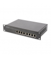 Digitus 8-port Gigabit Ethernet Switch  DN-80114 10/100/1000 Mbps (RJ-45), Unmanaged, Rack mountable, Power supply type Internal