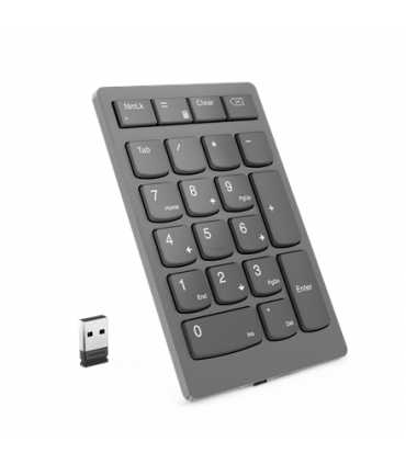 Lenovo Go Wireless Numeric Keypad Storm Grey