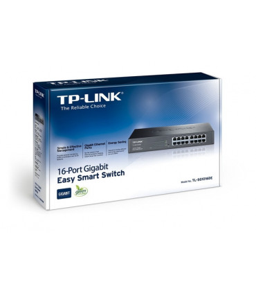 TP-LINK NET SWITCH 16PORT 1000M/TL-SG1016DE