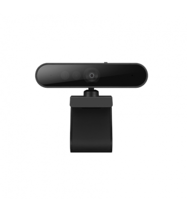 Lenovo Webcam 500 FHD Black, Pixel perfect high definition FHD 1080P video with 1/2.9 inch RGB sensor size. Effortless automatic