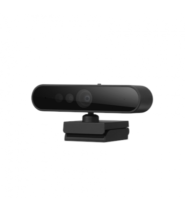Lenovo Webcam 500 FHD Black, Pixel perfect high definition FHD 1080P video with 1/2.9 inch RGB sensor size. Effortless automatic