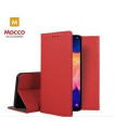 Mocco Samsung Galaxy S21 FE Smart Magnet Book Case punane