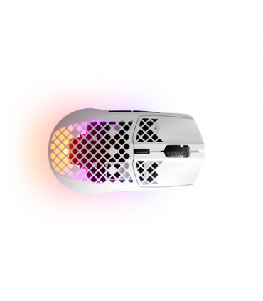 SteelSeries Gaming Mouse Aerox 3 Wireless (2022 Edition), Optical, RGB LED light, Snow, Wireless