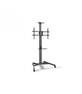 Digitus TV-Cart for screens up to 70", max. 50kg wheelbase, VESA max. 600x400, Black