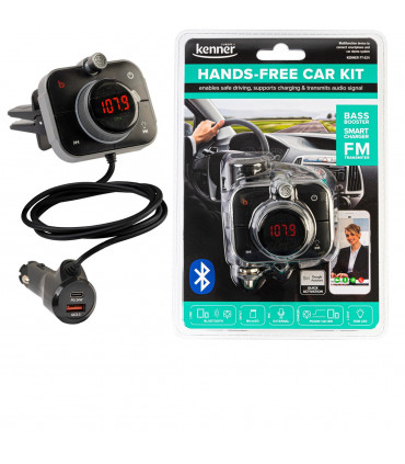 Kenner FT624 BT, Hands-Free, USB QC 3.0, RGB valgus