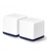Mercusys AC1900 Whole Home Mesh Wi-Fi System Halo H50G (2-Pack) 802.11ac, 600+1300 Mbit/s, Ethernet LAN (RJ-45) ports 3, Mesh Su