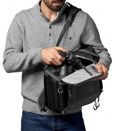 Lowepro seljakott Photo Active BP 200 AW, must/hall