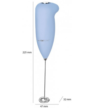 Clatronic MS3089B mini piimavahusti, sinine