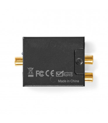 Nedis RCA (S/PDIF) + TosLink | 2x RCA