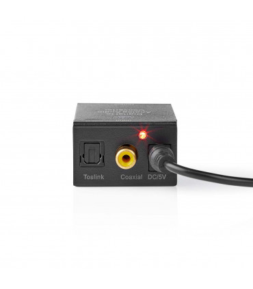 Nedis RCA (S/PDIF) + TosLink | 2x RCA