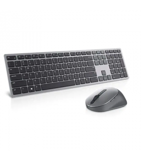 Dell Premier KM7321W Keyboard and Mouse Set, Wireless, Batteries included, EN/LT, Titan grey