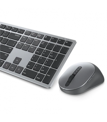 Dell Premier Multi-Device Keyboard and Mouse   KM7321W Keyboard and Mouse Set, Wireless, Batteries included, EN/LT, Titan grey