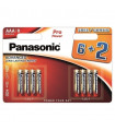 Panasonic Pro Power patarei LR03PPG/8B (6+2)