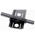 EDBAK Universal Tilt Wall Mount PWB2c-B 42-75 ", Maximum weight (capacity) 80 kg, Black