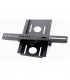 EDBAK Universal Tilt Wall Mount PWB2c-B 42-75 ", Maximum weight (capacity) 80 kg, Black