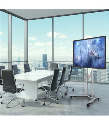 EDBAK Flat Screen Trolley for One TR1c-B, 40-75 ", Trolleys & Stands, Maximum weight (capacity) 80 kg, Black