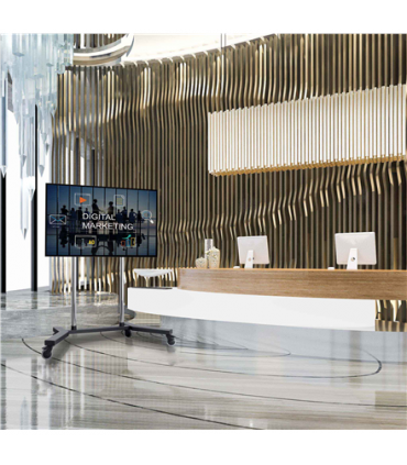 EDBAK Flat Screen Trolley for One TR18, 60-98 ", Trolleys & Stands, Maximum weight (capacity) 80 kg, Black