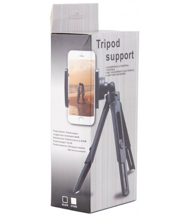 Hurtel käsistatiiv-statiiv Mini, must