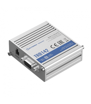 Teltonika TRB142003000 Gateway, 2G/3G/4G LTE (Cat 1), Equipped with RS232 for serial communication Teltonika