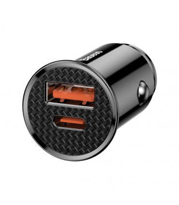 Baseus auto kiirlaadija USB A+C 30W