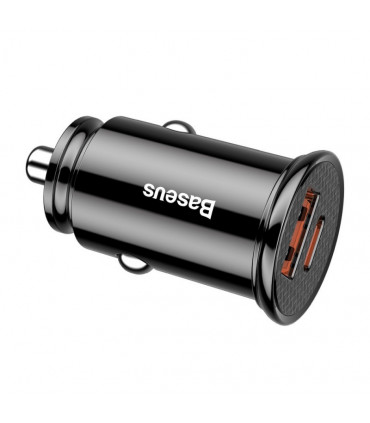 Baseus auto kiirlaadija USB A+C 30W
