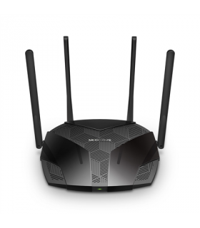 Mercusys Dual-Band Wi-Fi 6 Router MR80X AX3000 802.11ax, 2402+574 Mbit/s, Ethernet LAN (RJ-45) ports 3xGigabit LAN, MU-MiMO Yes,