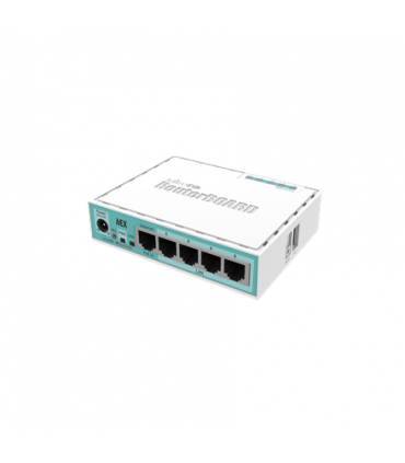 Mikrotik Wired Ethernet Router (No Wifi) RB750Gr3, hEX, Dual Core 880MHz CPU, 256MB RAM, 16 MB (MicroSD), 5xGigabit LAN, USB, PC