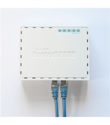 Mikrotik Wired Ethernet Router (No Wifi) RB750Gr3, hEX, Dual Core 880MHz CPU, 256MB RAM, 16 MB (MicroSD), 5xGigabit LAN, USB, PC