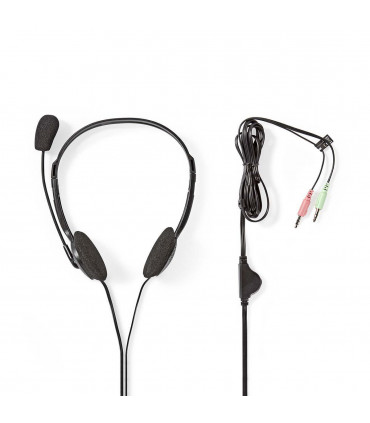 Nedis kõrvaklapid mikrofoniga 2x3,5mm