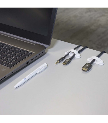 Nedis kaablihoidik valge