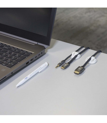 Nedis kaablihoidik Click&Go valge