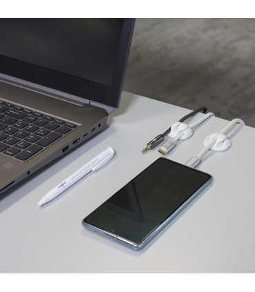 Nedis kaablihoidik Click&Go valge