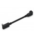 Acc, Pass-thru Cable, Mini USB Female to Type C Male