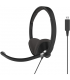 Koss USB Communication Headsets CS300 On-Ear, Microphone, Noice canceling, USB, Black