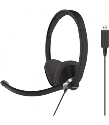 Koss USB Communication Headsets CS300 On-Ear, Microphone, Noice canceling, USB, Black