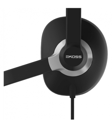 Koss USB Communication Headsets CS300 On-Ear, Microphone, Noice canceling, USB, Black