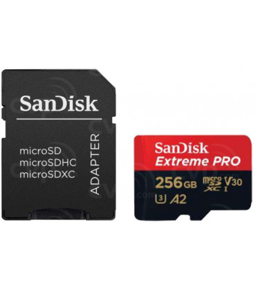 SANDISK MEMORY MICRO SDXC 256GB UHS-I/W/A SDSQXCD-256G-GN6MA