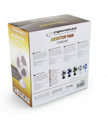 Esperanza EHF003WE ventilaator valge/hall